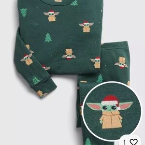 NEW babyGap &#124 Star Wars&#153 100% Organic Cotton Holiday Print PJ Set 18-24m